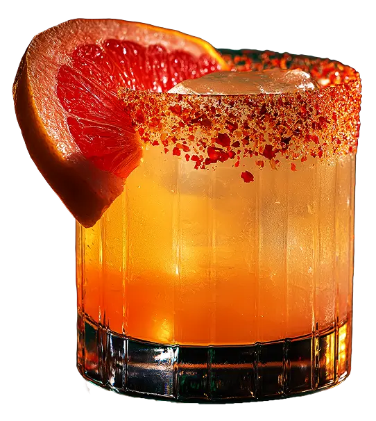 Tequila cocktail from a Latin fusion menu in Orlando